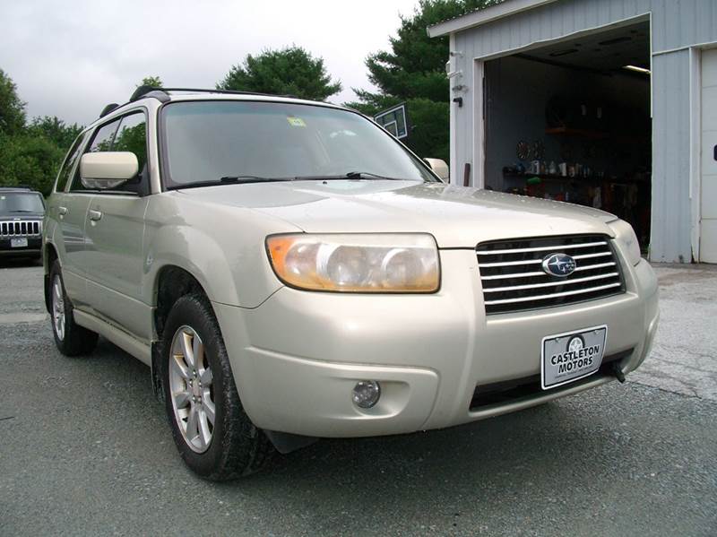 2006 Subaru Forester for sale at Castleton Motors LLC in Castleton VT