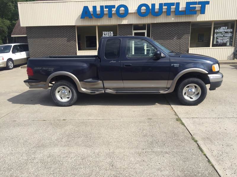 01 Ford F 150 4dr Supercab Lariat 4wd Flareside Sb In Excelsior Springs Mo Truck And Auto Outlet