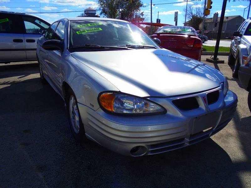 2002 Pontiac Grand Am for sale at RBM AUTO BROKERS in Alsip IL