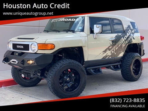 Toyota Fj Cruiser For Sale In Houston Tx Houston Auto Credit