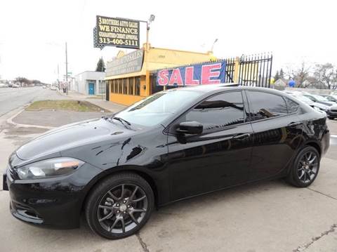 2015 Dodge Dart for sale at 3 Brothers Auto Sales Inc in Detroit MI