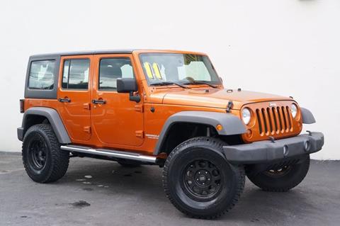 2011 Jeep Wrangler Unlimited for sale at Prado Auto Sales in Miami FL