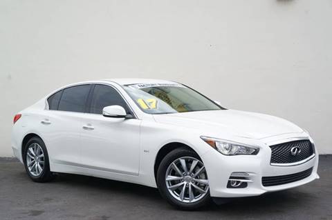 2017 Infiniti Q50 for sale at Prado Auto Sales in Miami FL