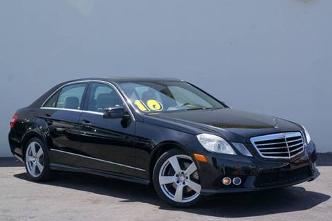 2010 Mercedes-Benz E-Class for sale at Prado Auto Sales in Miami FL