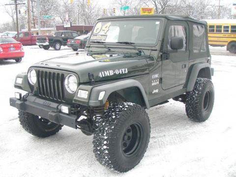 2004 Jeep Wrangler for sale at Autoworks in Mishawaka IN