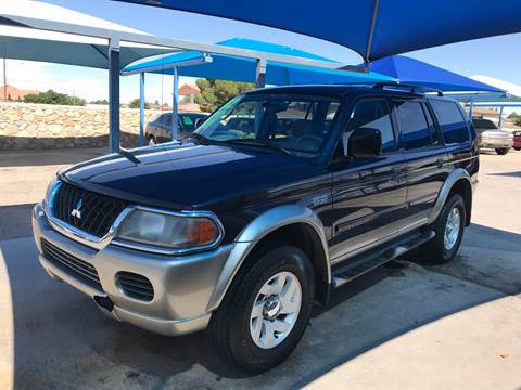 2002 Mitsubishi Montero Sport for sale at Autos Montes in Socorro TX