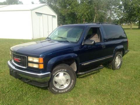 1995 GMC Yukon for sale at Goodland Auto Sales in Goodland IN
