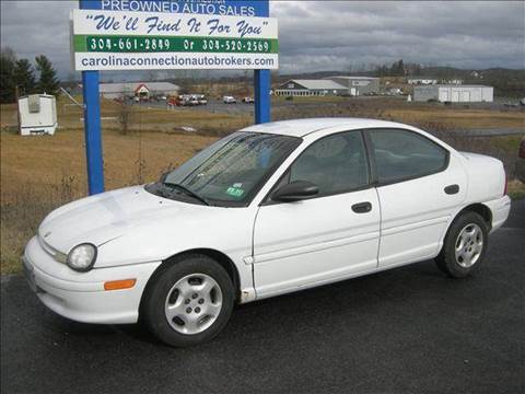 1998 Plymouth Neon for sale at Subys For Less Used Cars LLC in Lewisburg WV