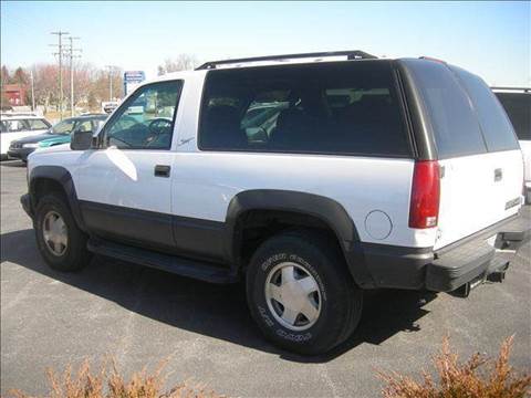 1998 Chevrolet Tahoe for sale at Subys For Less Used Cars LLC in Lewisburg WV