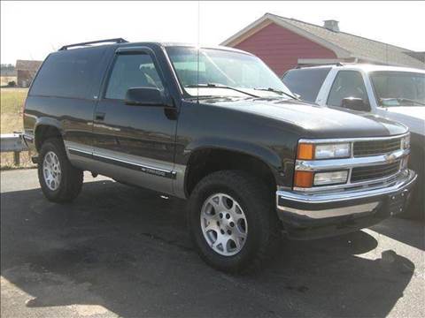 1999 Chevrolet Tahoe for sale at Subys For Less Used Cars LLC in Lewisburg WV
