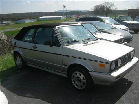 1989 Volkswagen Cabriolet for sale at Subys For Less Used Cars LLC in Lewisburg WV