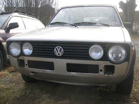 1985 Volkswagen Cabriolet for sale at Subys For Less Used Cars LLC in Lewisburg WV