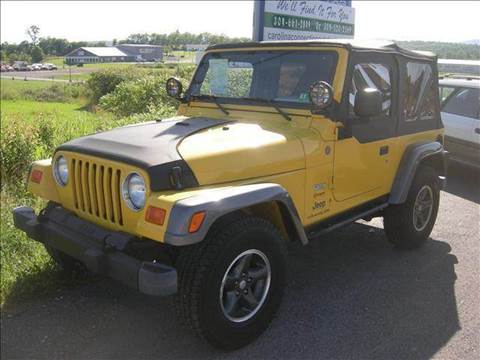 2004 Jeep Wrangler for sale at Subys For Less Used Cars LLC in Lewisburg WV