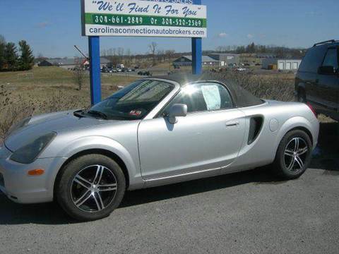 2001 Toyota MR2 Spyder for sale at Subys For Less Used Cars LLC in Lewisburg WV