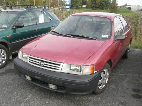 1991 Toyota Tercel for sale at Subys For Less Used Cars LLC in Lewisburg WV