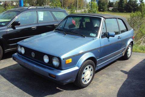 1989 Volkswagen Cabriolet for sale at Subys For Less Used Cars LLC in Lewisburg WV
