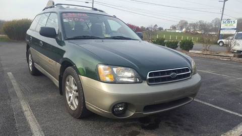 2001 Subaru Outback for sale at Subys For Less Used Cars LLC in Lewisburg WV