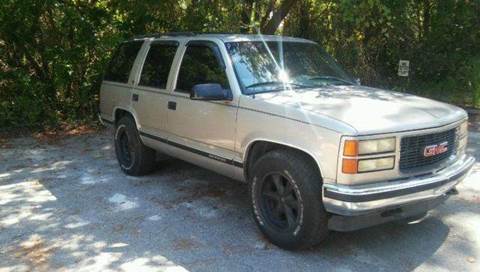 1999 GMC Yukon for sale at Sun City Auto in Gainesville FL