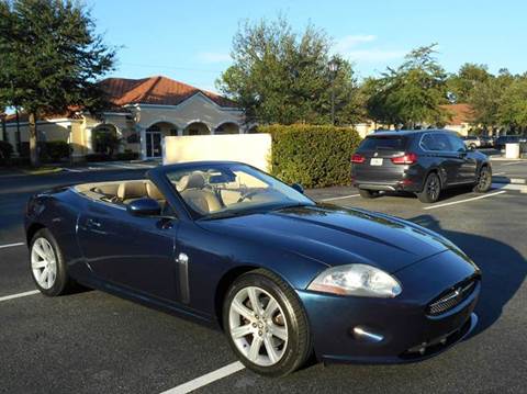 2007 Jaguar XK-Series for sale at PORT TAMPA AUTO GROUP LLC in Riverview FL
