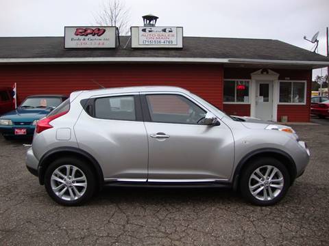 2011 Nissan JUKE for sale at G and G AUTO SALES in Merrill WI