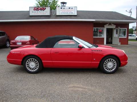 2004 Ford Thunderbird for sale at G and G AUTO SALES in Merrill WI