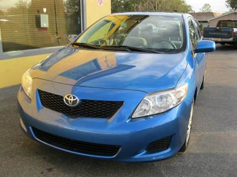 2009 Toyota Corolla for sale at PARK AUTOPLAZA in Pinellas Park FL