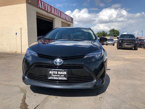 2017 Toyota Corolla for sale at Auto Haus Imports in Grand Prairie TX