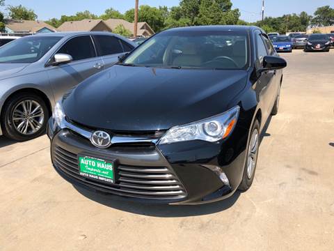 2016 Toyota Camry for sale at Auto Haus Imports in Grand Prairie TX