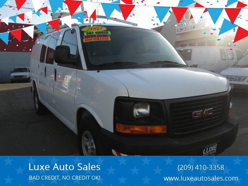 2003 GMC Savana Cargo 3500 (image 1)