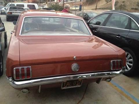1966 Ford Mustang for sale at A 1 MOTORS in Lomita CA