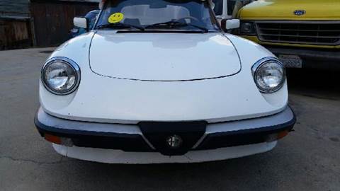 1984 Alfa Romeo Spider for sale at A 1 MOTORS in Lomita CA