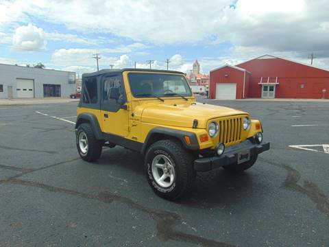 2000 Jeep Wrangler for sale at Randy Bland Used Cars in Nevada MO