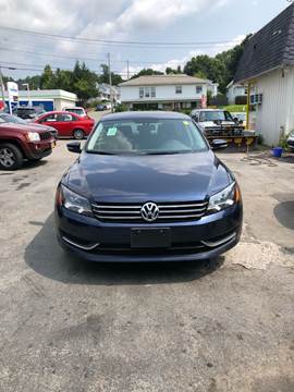 2013 Volkswagen Passat for sale at Victor Eid Auto Sales in Troy NY