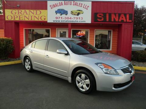 2008 Nissan Altima for sale at Sinaloa Auto Sales in Salem OR