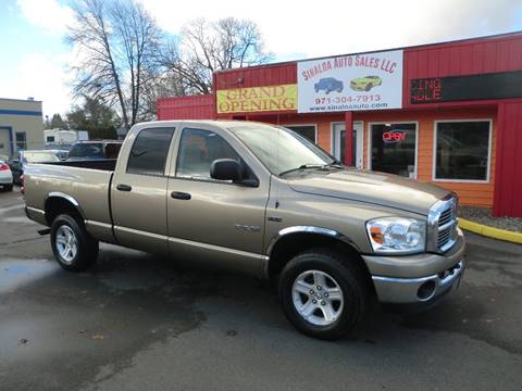2008 Dodge Ram Pickup 1500 for sale at Sinaloa Auto Sales in Salem OR