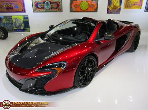 2015 McLaren 650S Spider for sale at The New Auto Toy Store in Fort Lauderdale FL