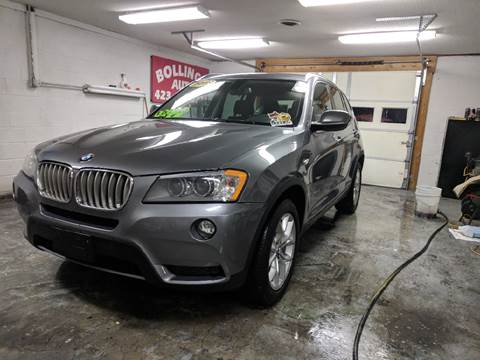 2013 BMW X3 for sale at BOLLING'S AUTO in Bristol TN