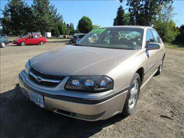 2002 Chevrolet Impala for sale at Triple C Auto Brokers in Washougal WA