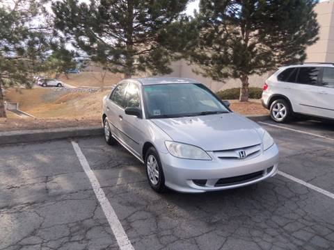 2005 Honda Civic for sale at QUEST MOTORS in Englewood CO