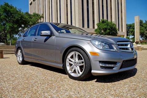 2012 Mercedes-Benz C-Class for sale at European Motor Cars LTD in Fort Worth TX