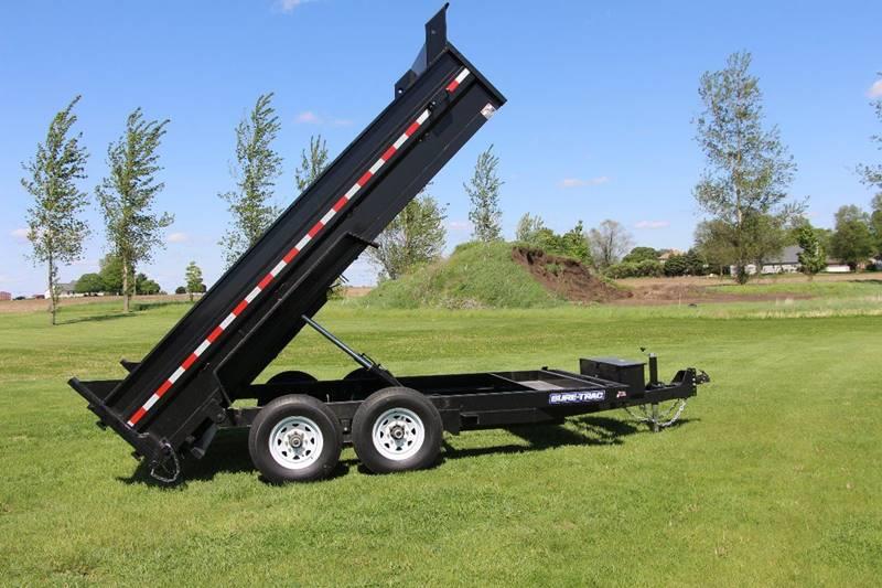 2020 Sure-Trac 14 Foot HD Low Profile Dump for sale at Crossroads Used Cars Inc. in Tremont IL