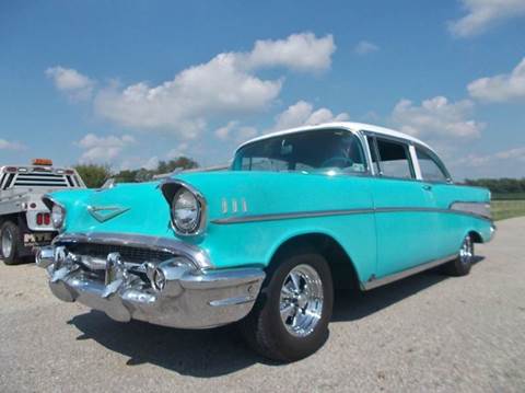 1957 Chevrolet Bel Air for sale at 500 CLASSIC AUTO SALES in Knightstown IN