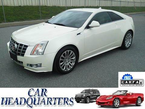 2013 Cadillac CTS for sale at CAR  HEADQUARTERS in New Windsor NY