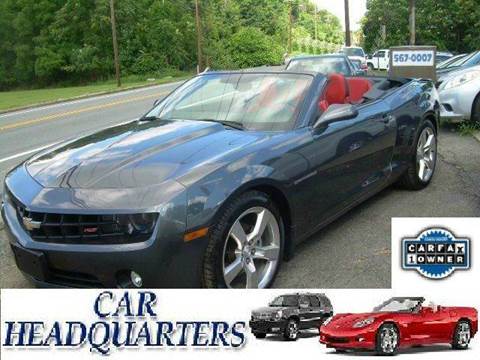 2011 Chevrolet Camaro for sale at CAR  HEADQUARTERS in New Windsor NY