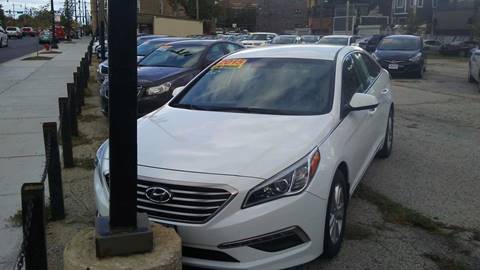 2015 Hyundai Sonata for sale at ECONOMY AUTO MART in Chicago IL
