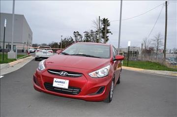 2016 Hyundai Accent for sale at Automax of Chantilly in Chantilly VA