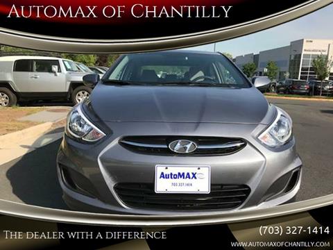 2017 Hyundai Accent for sale at Automax of Chantilly in Chantilly VA