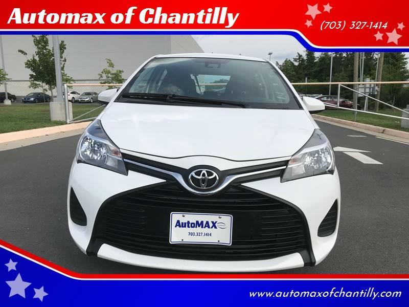 2017 Toyota Yaris for sale at Automax of Chantilly in Chantilly VA