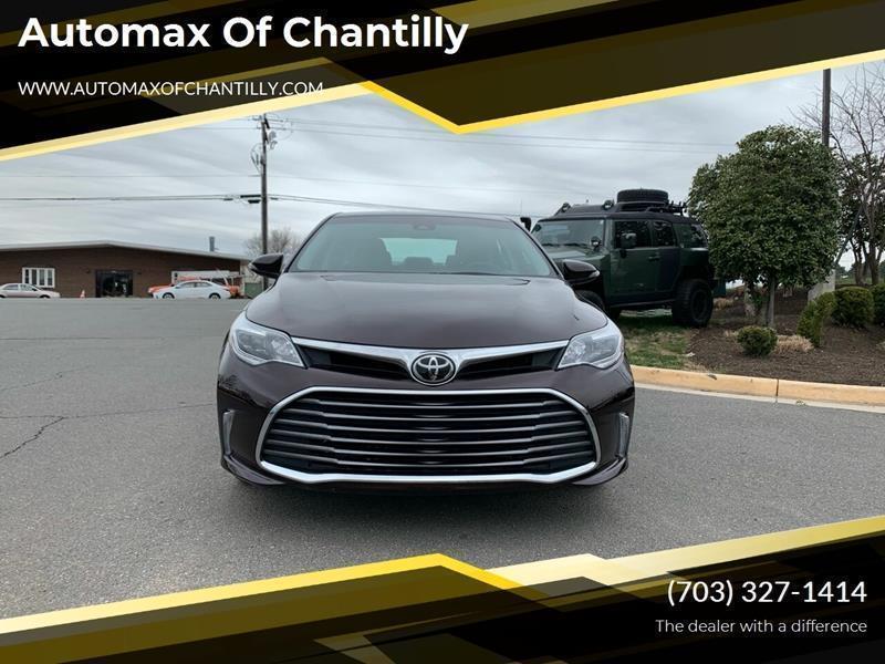 2018 Toyota Avalon for sale at Automax of Chantilly in Chantilly VA
