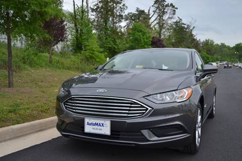 2017 Ford Fusion Hybrid for sale at Automax of Chantilly in Chantilly VA